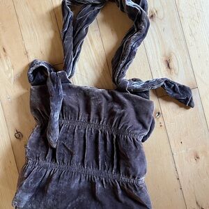 J.Jill Velvet Brown Women's Bag